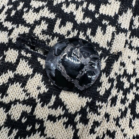 Vintage St John Collection Santana Knit Jacket Snakeskin Print Blazer Size 6 USA - Picture 9 of 12